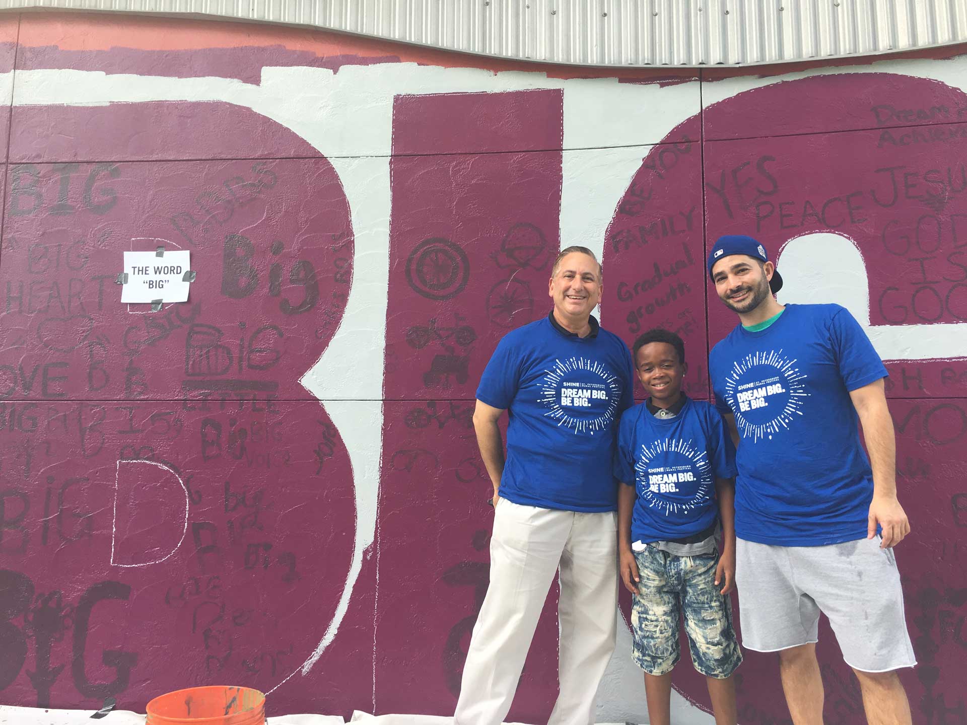 Dream Big, Be Big with our Community Mural - Big Brothers Big Sisters of  Tampa Bay