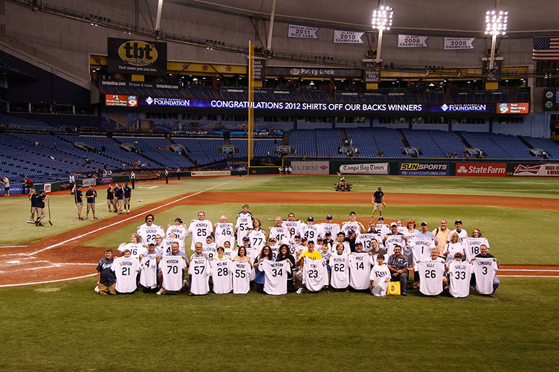 Rays Shirts Off our Back Fundraiser