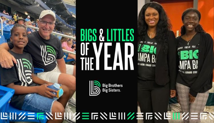 bbbs tampa bay big brother and big sister of the year