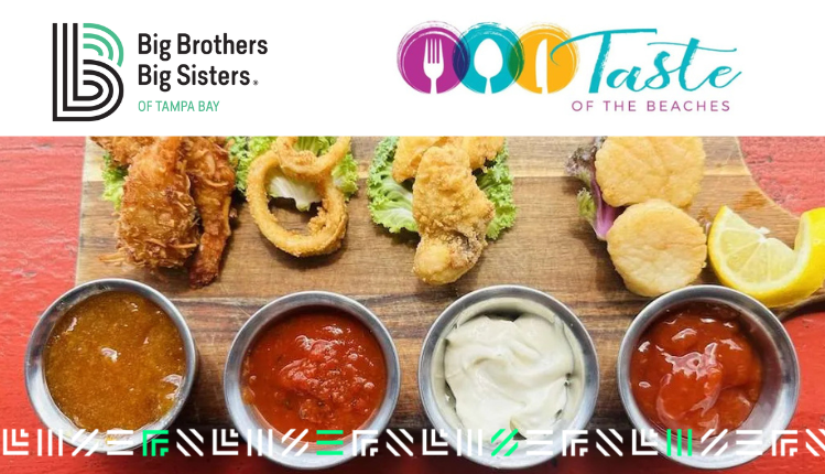 taste of the beaches photo with seafood appetizers